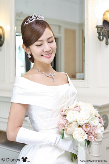 着用イメージ ティアラ ウエディング 結婚式