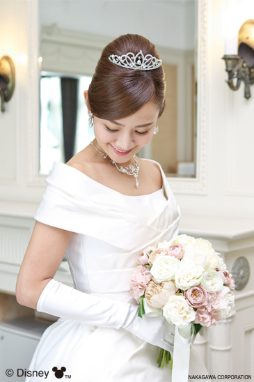 着用イメージ ティアラ ウエディング 結婚式