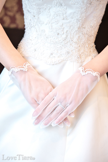 着用イメージ グローブ ウエディング 結婚式