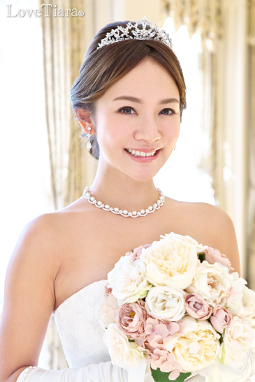 着用イメージ ネックレス ウエディング 結婚式