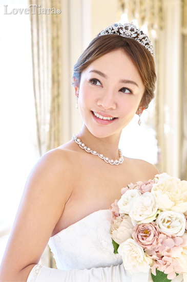 着用イメージ ネックレス ウエディング 結婚式