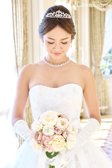 着用イメージ ネックレス ウエディング 結婚式
