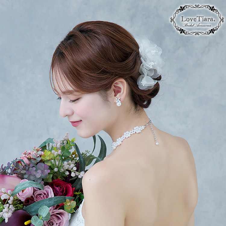 イヤリング　ウエディング　ブライダル　結婚式