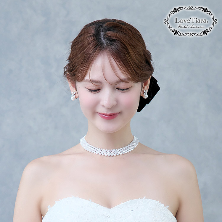 イヤリング　ウエディング　ブライダル　結婚式