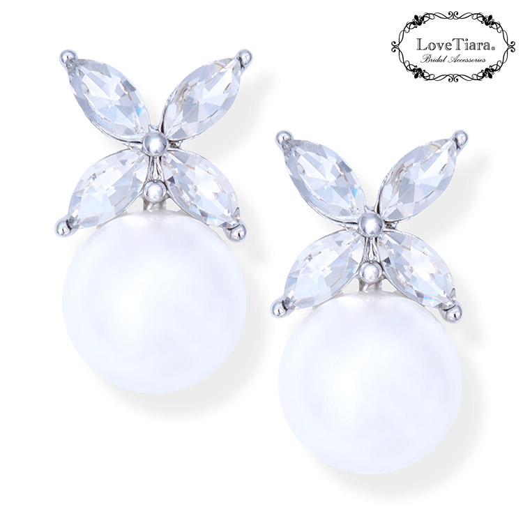 イヤリング　ウエディング　ブライダル　結婚式