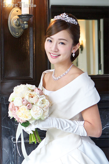 着用イメージ ネックレス ウェディング 結婚式