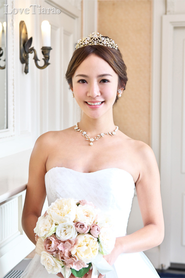 着用イメージ ティアラ ウエディング 結婚式
