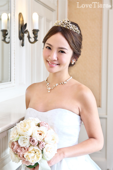 着用イメージ ティアラ ウエディング 結婚式