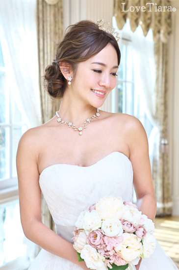 着用イメージ ティアラ ウエディング 結婚式