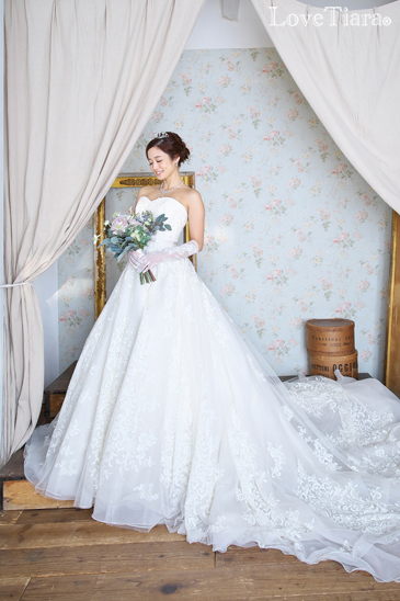 着用イメージ ネックレス ウエディング 結婚式