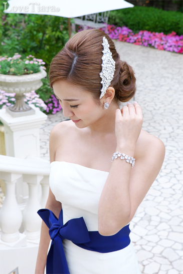 着用イメージ ブレスレット ビジュー ウェディング 結婚式