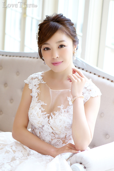 ブレスレット バングル ビジュー ウェディング 結婚式