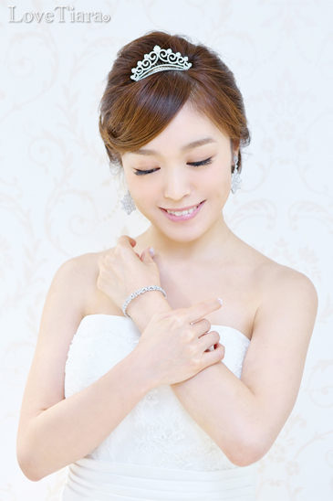 ブレスレット バングル ビジュー ウェディング 結婚式