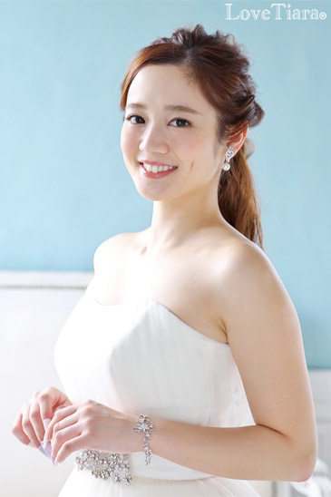 ブレスレット ビジュー ウェディング ブライダル 結婚式