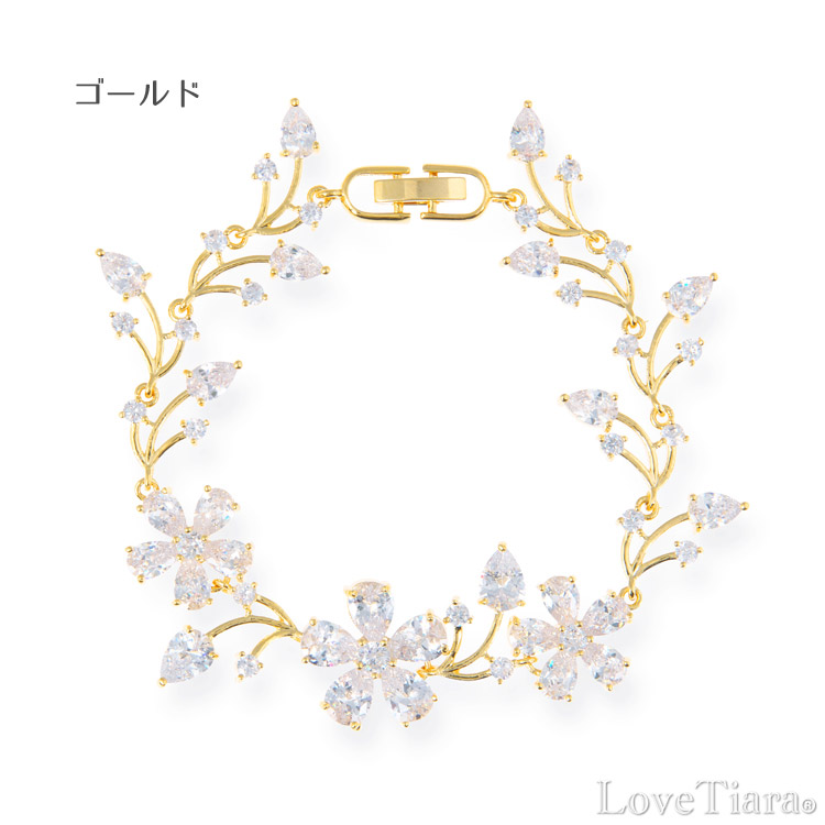 ブレスレット ビジュー ウェディング ブライダル 結婚式