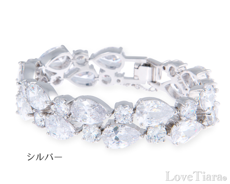 ブレスレット ビジュー ウェディング ブライダル 結婚式