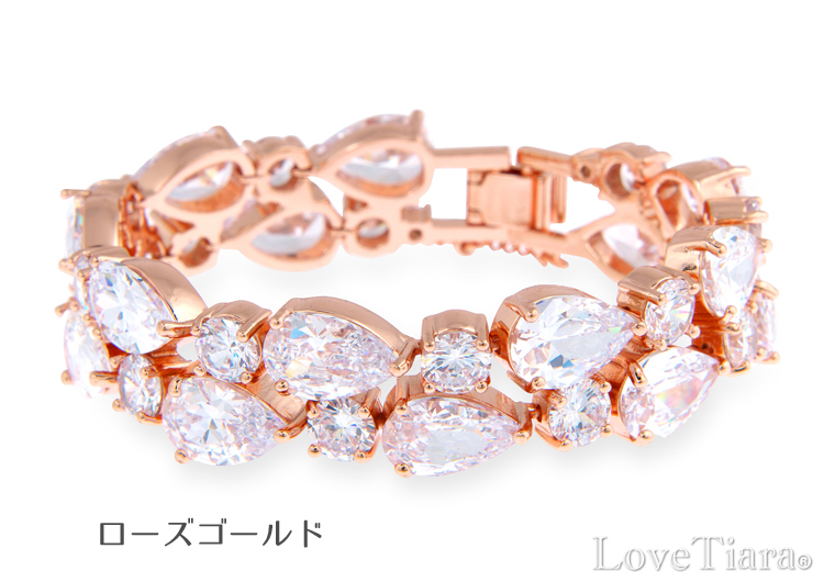 ブレスレット ビジュー ウェディング ブライダル 結婚式