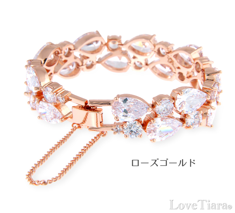 ブレスレット ビジュー ウェディング ブライダル 結婚式