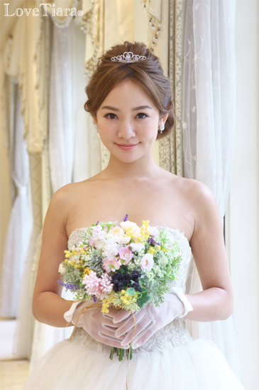 着用イメージ ティアラ ウエディング 結婚式