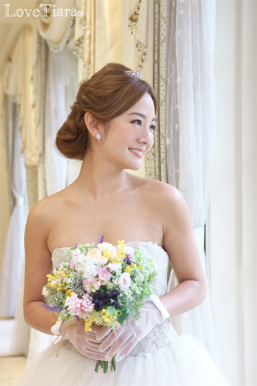 着用イメージ ティアラ ウエディング 結婚式