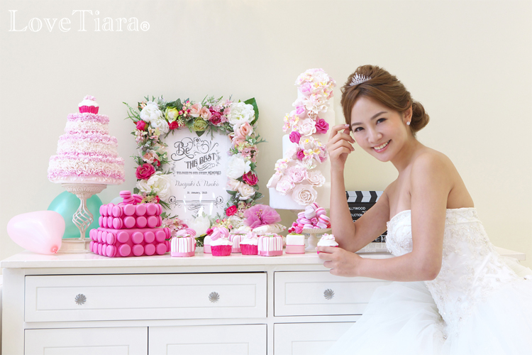 着用イメージ ティアラ ウエディング 結婚式