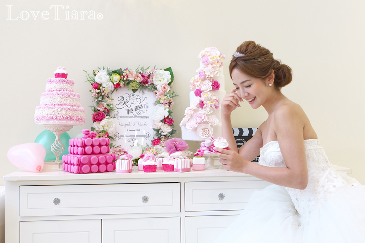 着用イメージ ティアラ ウエディング 結婚式