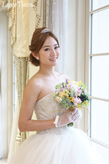 着用イメージ ティアラ ウエディング 結婚式