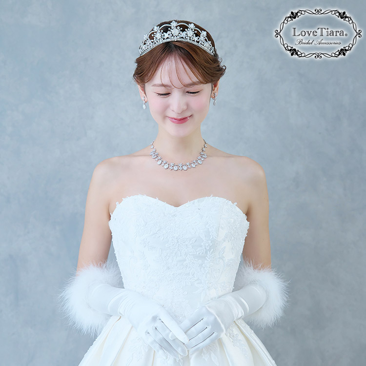 イノセントジルコニアネックレス＆イヤリング／ピアスセット 通信販売