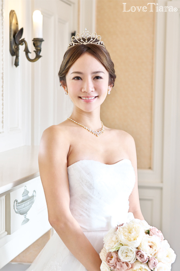 着用イメージ ネックレス ウエディング 結婚式