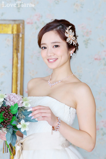 着用イメージ ネックレス ウエディング 結婚式