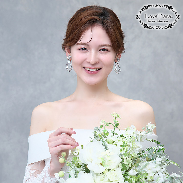 イヤリング　ウエディング　ブライダル　結婚式