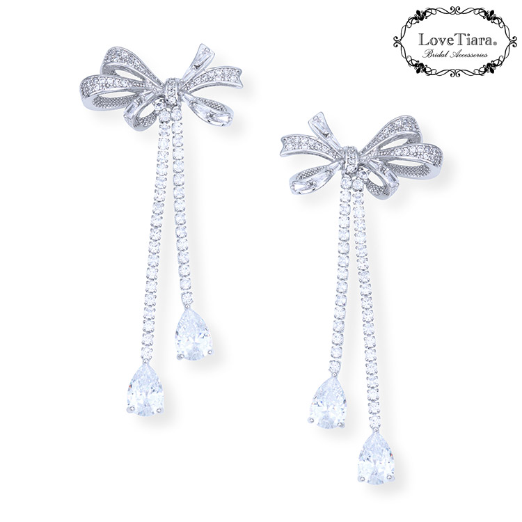 イヤリング　ウエディング　ブライダル　結婚式