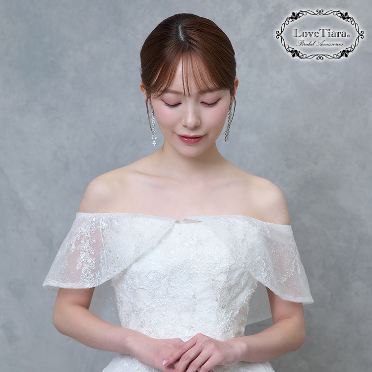 イヤリング　ウエディング　ブライダル　結婚式