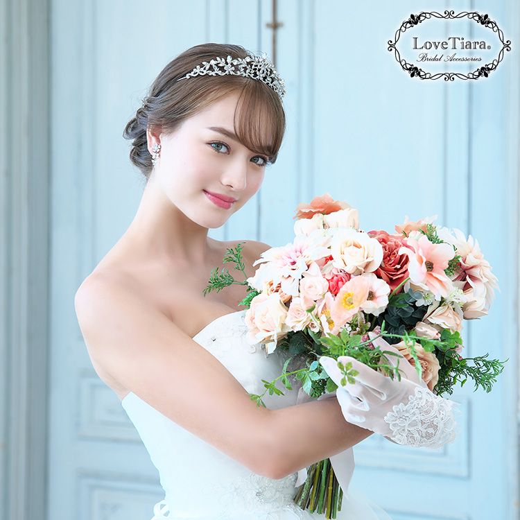 高品質キュービックジルコニアリーフロングピアスウェディングアクセサリー結婚式♡ 通販