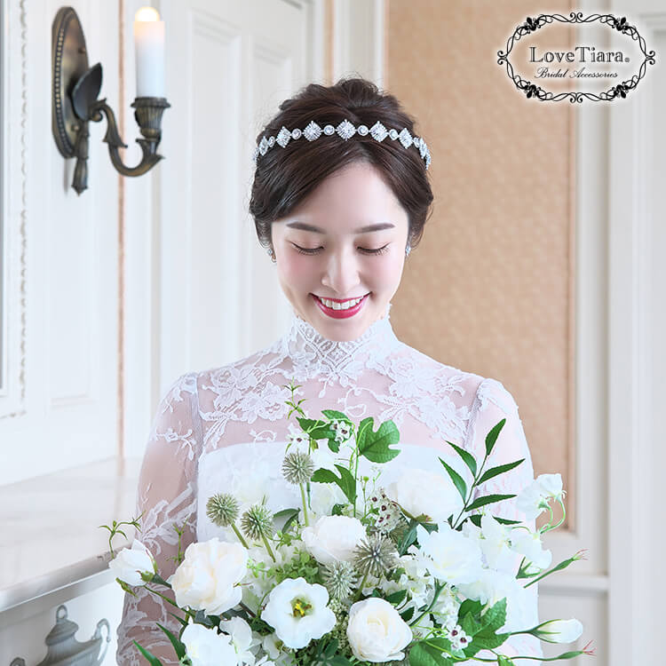 カチューシャ ウエディング ブライダル 結婚式