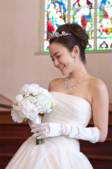 着用イメージ ティアラ ウエディング 結婚式