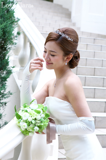 着用イメージ グローブ ウエディング 結婚式
