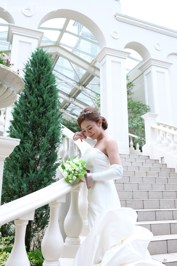 着用イメージ グローブ ウエディング 結婚式