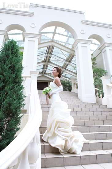 着用イメージ グローブ ウエディング 結婚式