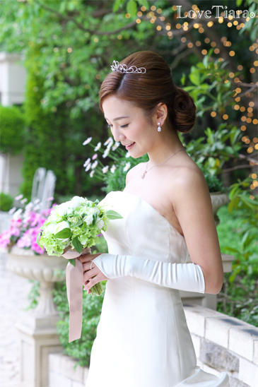 着用イメージ グローブ ウエディング 結婚式