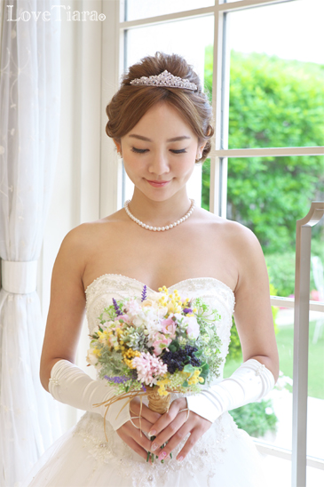 着用イメージ グローブ ウエディング 結婚式