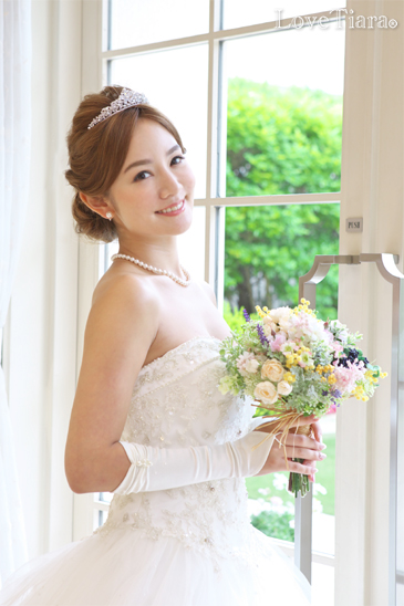 着用イメージ グローブ ウエディング 結婚式