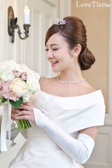 着用イメージ グローブ ウエディング 結婚式