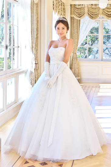 着用イメージ グローブ ウエディング 結婚式