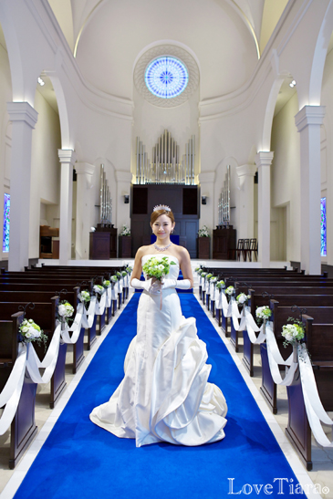 着用イメージ グローブ ウエディング 結婚式