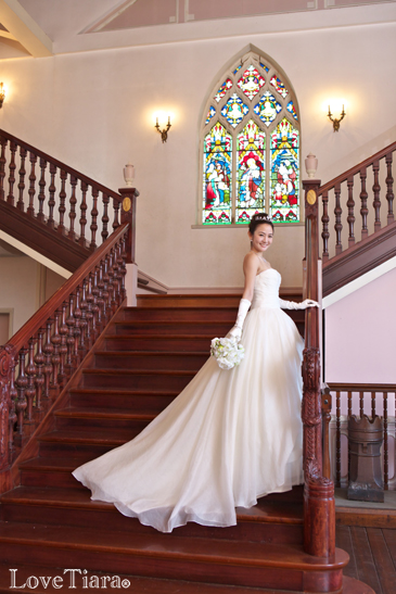 着用イメージ グローブ ウエディング 結婚式