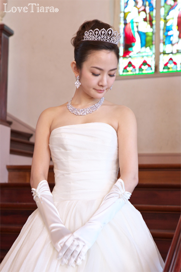 着用イメージ グローブ ウエディング 結婚式
