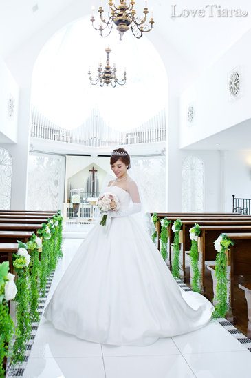 着用イメージ グローブ ウエディング 結婚式