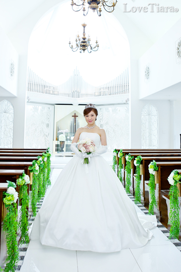 着用イメージ グローブ ウエディング 結婚式