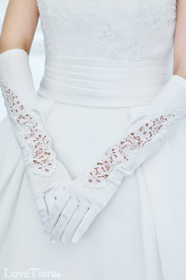 着用イメージ グローブ ウエディング 結婚式